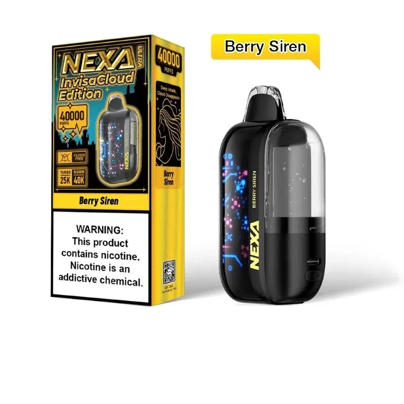 NEXA Ultra InvisaCloud 50K Disposable Vape