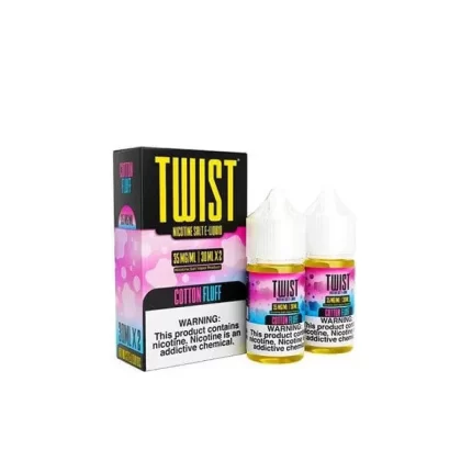 Twist e-Liquids Salt Cotton Fluff eJuice - Vape Product; Vape Product, Vape Product (ABE207)