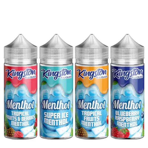 0mg Kingston Menthol 120ml Shortfill (70VG/30PG) - Vape Co