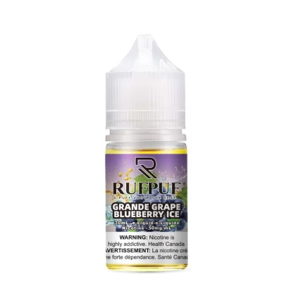 RUFPUF– GRANDE GRAPE BLUEBERRY ICE(20/35/50)mg - Vapebar Pk