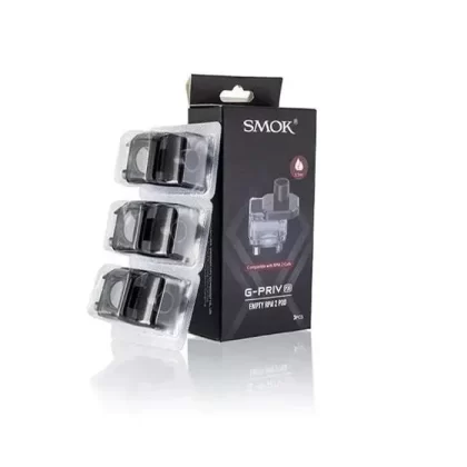 SMOK G Priv Replacement Pod - Pack Count#3 Pack~Style#LP2 Empty Pod>RPM2 Empty Pod