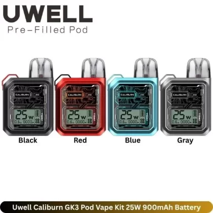 Uwell Caliburn GK3 Pod Vape Kit 25W