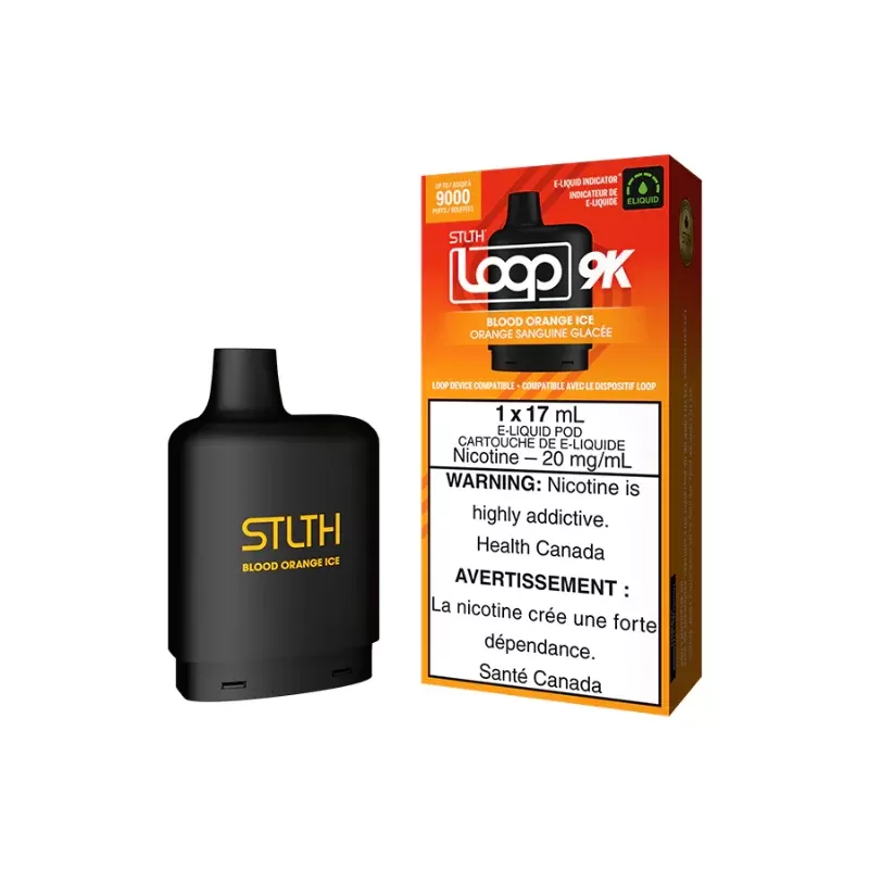 STLTH Loop 9K Blood Orange Ice Pod