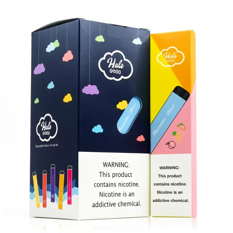 Hale Disposable Vape 300+ Caladas 10 Unidades 280mAh
