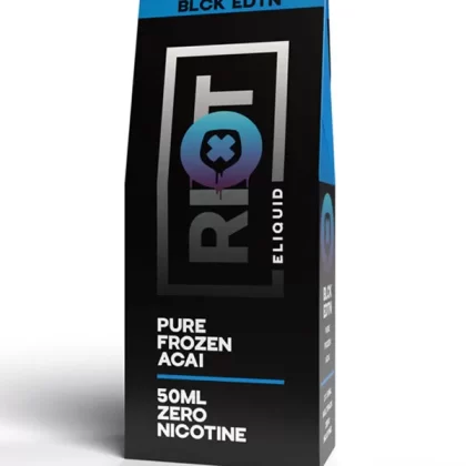 Riot Squad BLCK EDTN Pure Frozen Acai E-Liquid 60ml