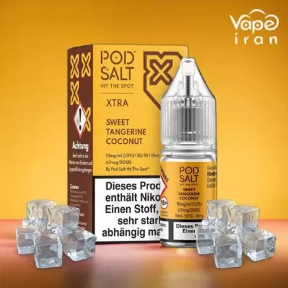 PodSalt Sweet Tangerine Coconut ice