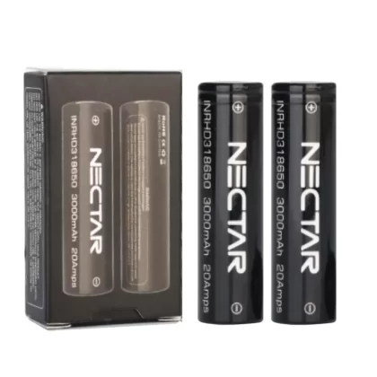 Nectar HD3 18650 Battery 3000mah (Pack of 2) - Nectarmedicalvapes