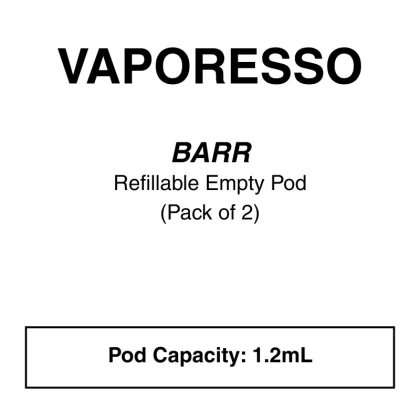 Vaporesso – Barr Replacement Pods (2 Pack)