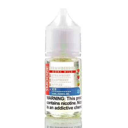 Strawberries Gone Wild Ice Salt – Smoozie E-Juice