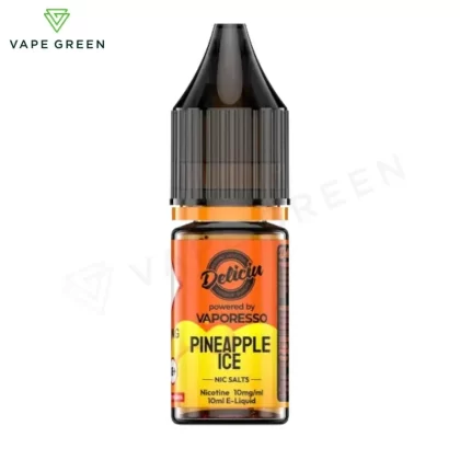 Pineapple Ice Nic Salt E-Liquid by Deliciu V2