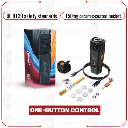 Storz & Bickel Veazy Portable Dry Herb Vaporizer - Thevapersworld