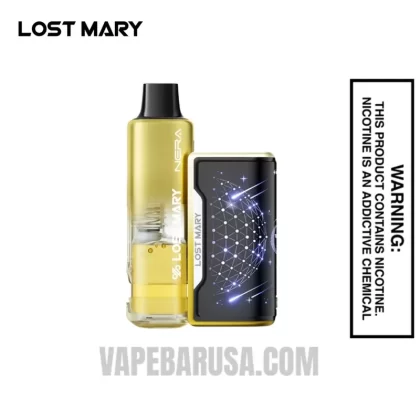 Pineapple Passion Orange Lost Mary Nera Fullview 70K Disposable Kit