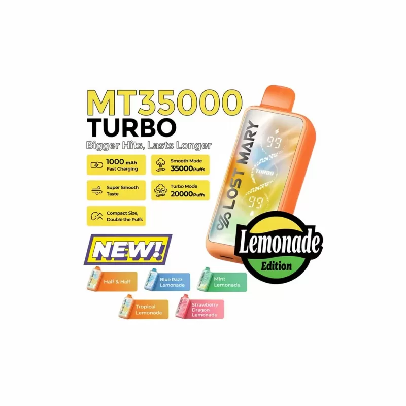 Lost Mary MT35000 Turbo Disposable Vape with Display - Bangvapeaustralia - Image 2