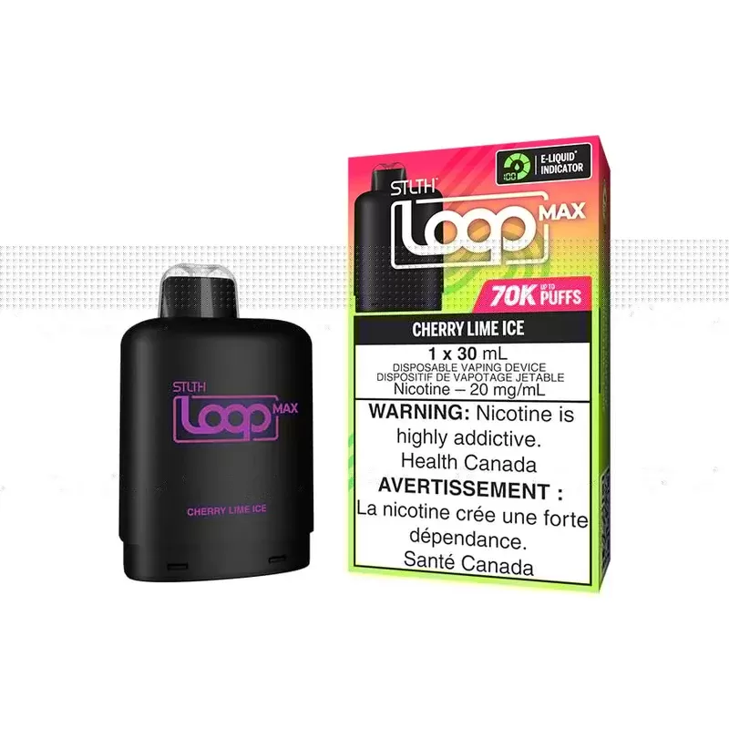 STLTH LOOP MAX POD PACK – CHERRY LIME ICE