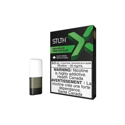 Green Apple Ice Stlth X Pod Pack(3 Pack)’