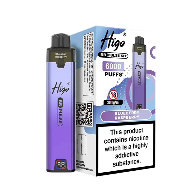 Higo BB Pulse 6000 Pod Kit - Fizzy Cherry Cola - Image 3