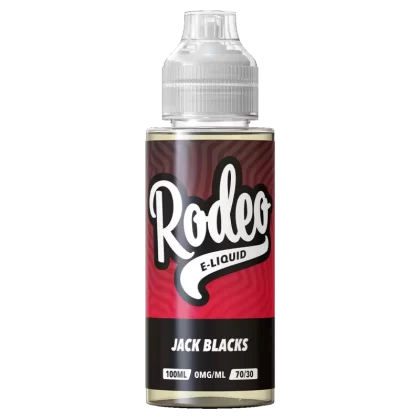 Rodeo Jack Blacks Short Fill - 100ml - ICE NIC SHOTS (+£1.99)