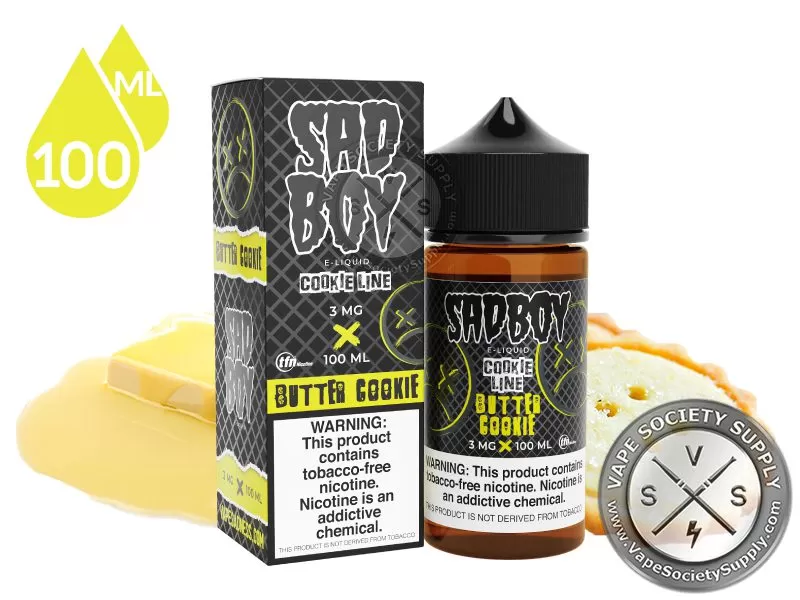 Butter Cookie by SadBoy 100ml - Vape Product, Vape Product (F2D370)