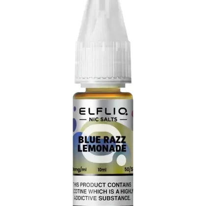 Elf Bar Elfliq Blue Razz Lemonade Nic Salt Vape Juice - Strength 10mg