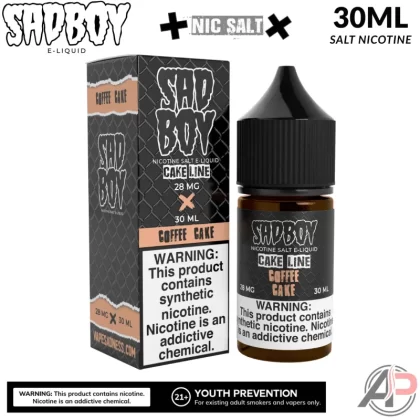 Sadboy Coffee Cake Salt Nicotine 30mL