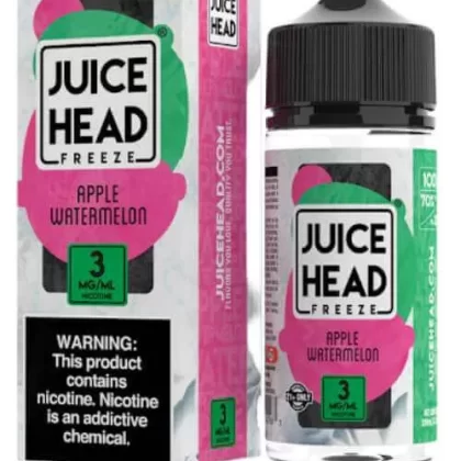 Juice Head Freeze Apple Watermelon E-Liquid 100ml