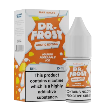 Dr Frost Arctic Edition Mango Pineapple Ice Nic Salt E-Liquid - 10 Pack