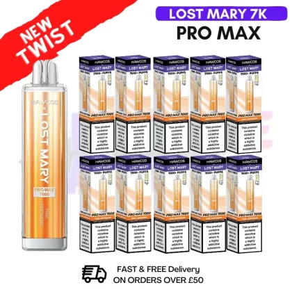 Pink Lemonade Lost Mary Pro Max 7K Box Of 10