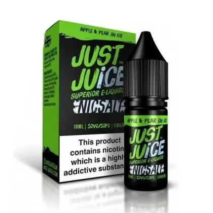 Apple & Pear On Ice by Just Juice Salt Nic E-Liquid 10ml