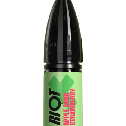 Apple Sour Strawberry RIOT X Nic Salt - 10mg