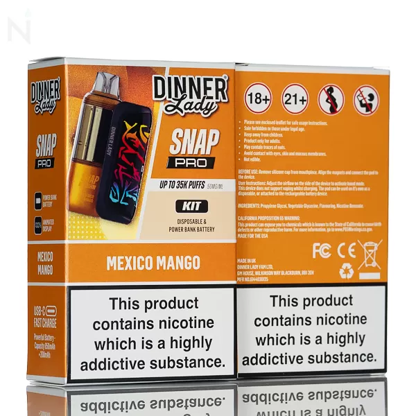 Dinner Lady Snap Pro 35K Disposable Kit - Raspberry Peach Lime - Image 3