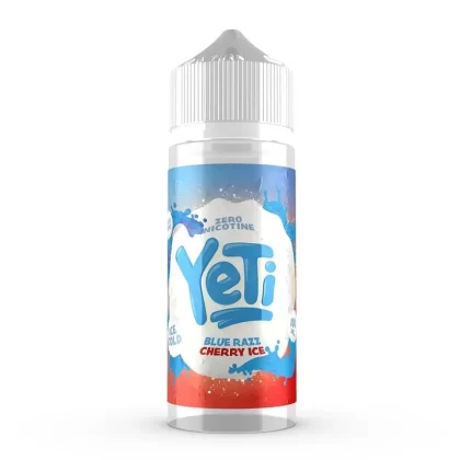 Yeti 100ml Shortfill E-liquid – Blue Razz Cherry Ice