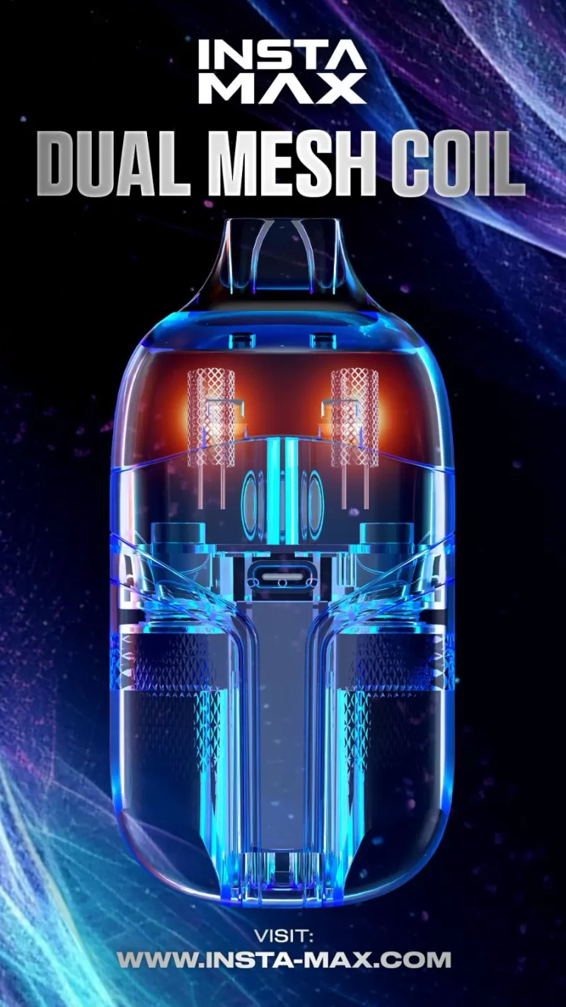 Insta Max 20k Puffs Prefilled Pod kit - Mr. Blue Cherry - Image 2
