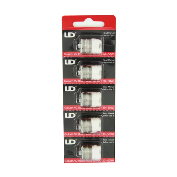 5PCS-PACK UD Goliath V2 0.5 Ohm-0.2 Ohm-0.15 Ohm Coils - 0.5ohm - Image 2