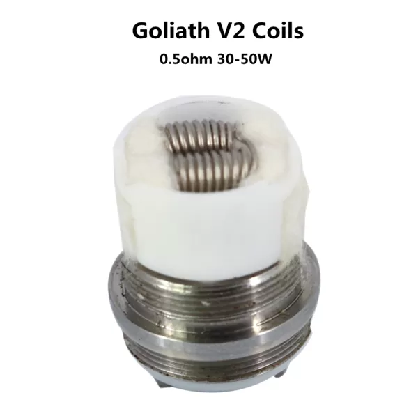 5PCS-PACK UD Goliath V2 0.5 Ohm-0.2 Ohm-0.15 Ohm Coils - 0.5ohm - Image 3