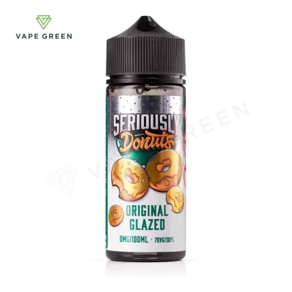 Original Glazed Shortfill E-Liquid by Seriously Donuts 100ml - Eliquidsupply