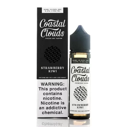Strawberry Kiwi – Coastal Clouds E-Juice (60 ml)