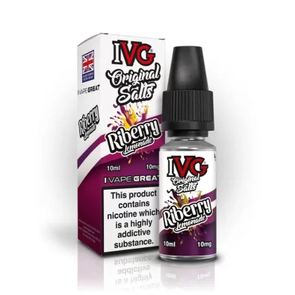 IVG Original Salt Riberry Lemonade Nic Salt - 20mg