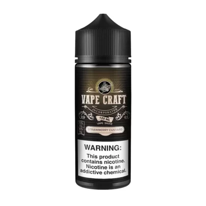 Vape Craft Strawberry Custard eJuice - Vape Product, Vape Product; Vape Product, Vape Product (1D9AC4)