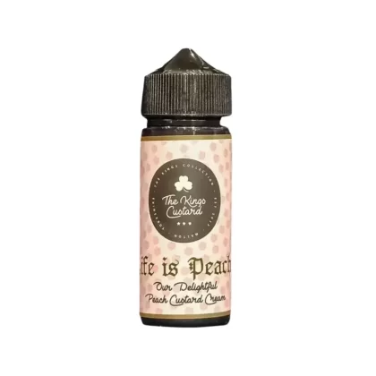 The Kings Creams Life Is Peachy 100ml Shortfill