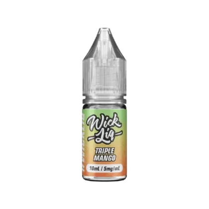 Wick Liq Bar Salt Triple Mango Nic Salt E-Liquid - Nicotine Strength#20mg>10mg>5mg