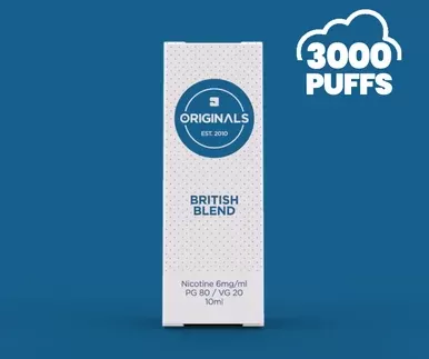 British Blend Tobacco E Liquid