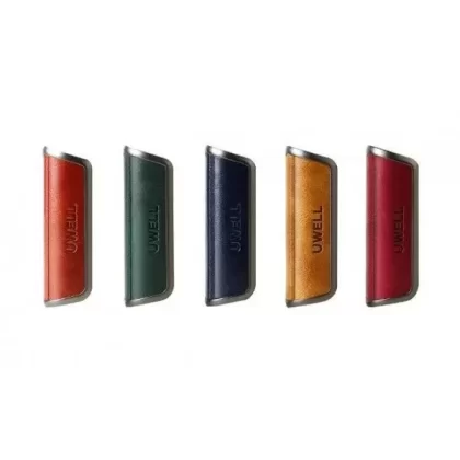 Uwell Aeglos P1 Battery Cover - colour#Olive Green>Wine Red>Dark Blue>Saddle Tan>Reddish Brown
