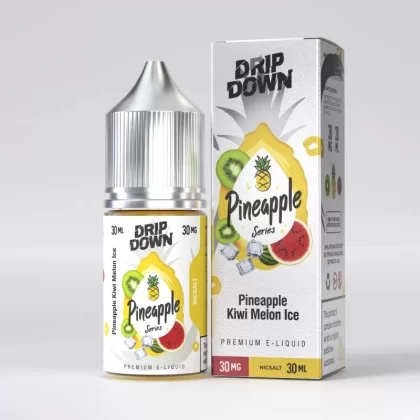 Drip Down Pineapple Series – Pineapple Kiwi Melon Ice 30ml (30/50 Mg) - Vape Product, Vape Product