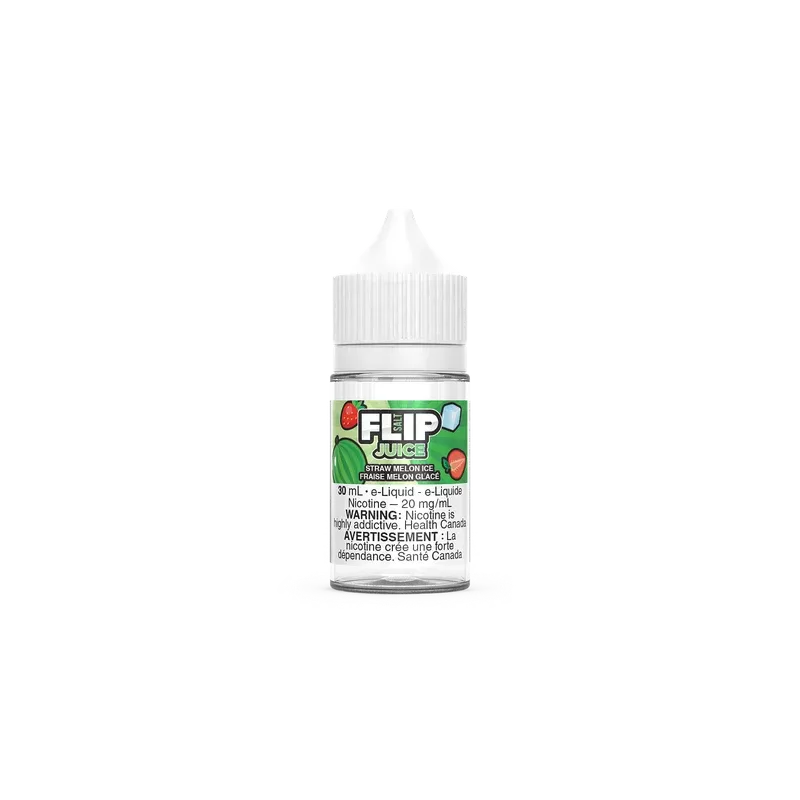 STRAW MELON ICE BY FLIP JUICE SALT - NICOTINE STRENGTH#12MG>20MG