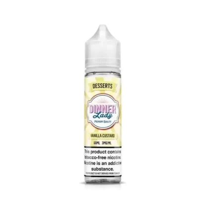 Vanilla Custard E-Liquid by Vape Dinner Lady - Size#60ml~Nicotine#3MG