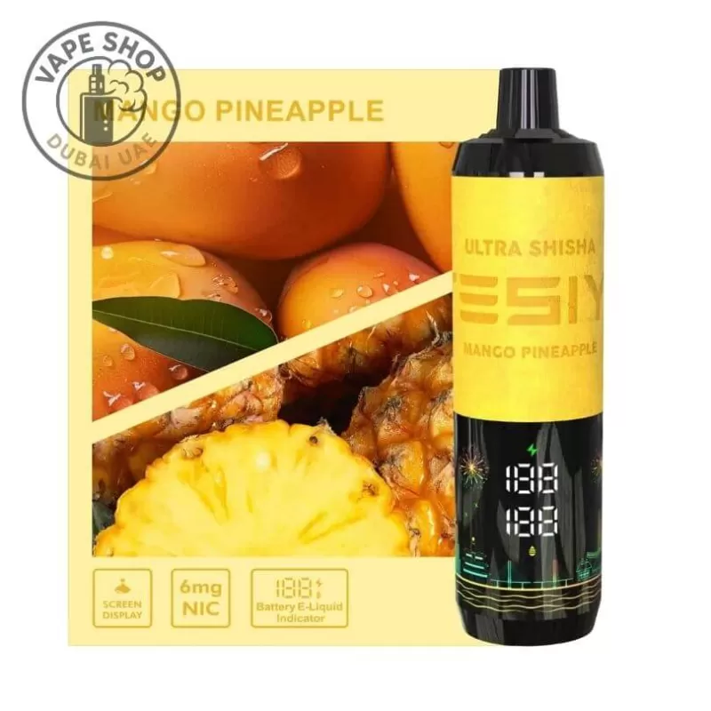 Tesiyi Ultra Shisha 6Mg Nicotine 35000 Puffs Uae - Vape Product, FULL BOX 10 DEVICE; Berry Mint, Blueberry Ice (FB4FC9) - Image 3