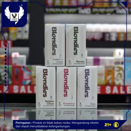 BLONDIES FREEBASE ICE CREAM SERIES - Vape Product, Vape Product; Vape Product