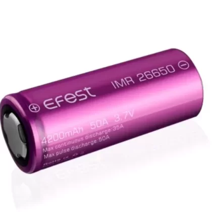 Efest New Battery IMR 26650, 35/50 A, 4200 mAh