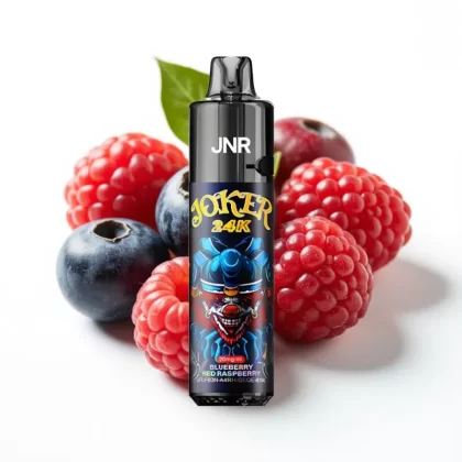 JNR Joker 24K Puffs Recargable 2+10ml 800mAh Arándano Frambuesa Roja