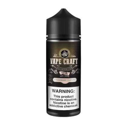 Vape Craft Strawberry Custard eJuice - Vape Product, Vape Product; Vape Product, Vape Product